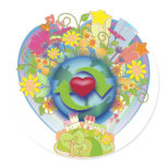 Recycle Love stickers