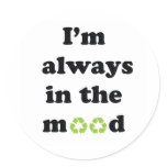 Recycle Mood stickers