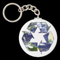 Recycle Now Keychain keychains