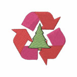 Recycle Paper embroidered shirts
