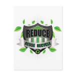Recycle Shield postcards