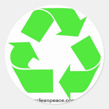 Recycle sticker