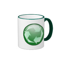 Recycle Symbol Coffee Mugs