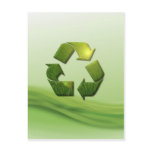 Recycle Symbol Postcard
