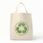 Recycle Symbol Tote Bag