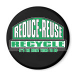 Recycle, The Right Thing Fridge Magnets