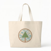 Recycle Tree & Sky Tote Bags