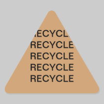 RECYCLE stickers