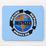 Recycle World mousepads