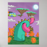 recycled art print