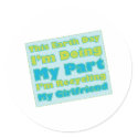 Recycled Girlfriend stickers