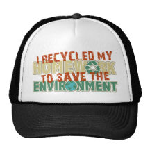 Recycled Homework Hat