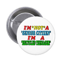 Recycled Teenager Button