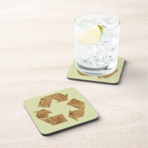 Recycling Beverage Coasters