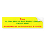 Recycling Bin Stickers bumper stickers