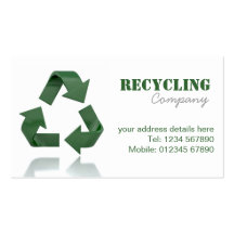 Recycling Company Business Card