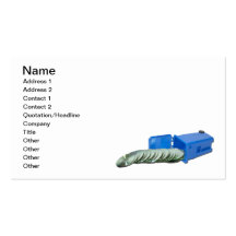 Recycling Information Business Card Template