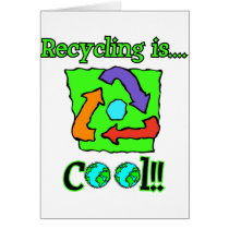 Recycling is Cool cards