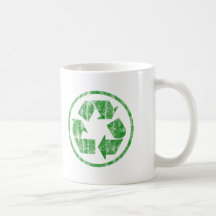 Recycling to Save the Planet Earth, Symbol Mug