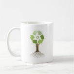 RECYCLING TREE Faded.png Coffee Mug