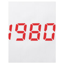 red 1980 icon flyer