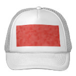 Red Abstract Pattern. Hats