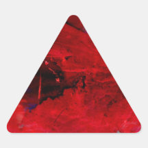 Red Abstract Stickers