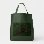 Red Abutilon Flowers Bag