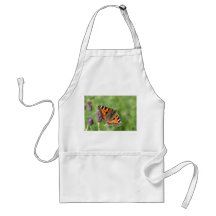 Red Admiral Butterfly Apron