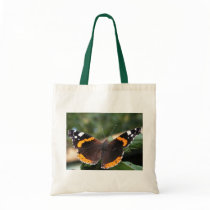 Red Admiral Butterfly Environmental Tote Tote Bag