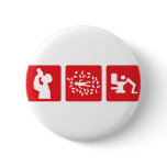 red alcohol picture icon button