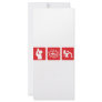 red alcohol picture icon custom rack cards