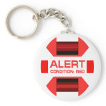 Red Alert! keychains