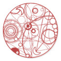 Red Alien Design stickers