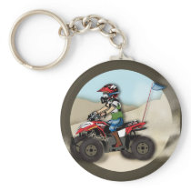 Red and Black ATV Kid