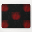 Red and Black goth mousepad