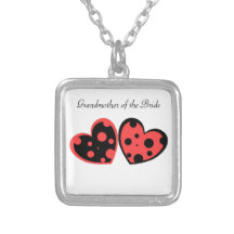 Red And Black Hearts Necklace