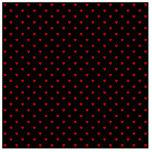 Red and Black Hearts. Pattern. Cut Out
