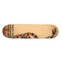 Red and Black Snake Skateboards