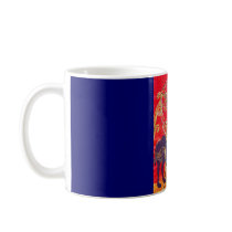 Red and Blue Camels Mug