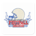Red and Blue Football Hardcore Tshirts and Gifts stickers
