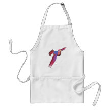 Red and Blue Lory Aprons