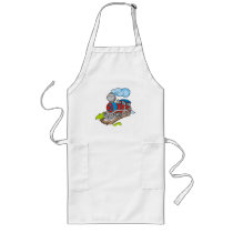 Red and Blue Train Tshirts and Gifts Aprons