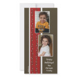Red and Brown Berries Photo Card photo cards