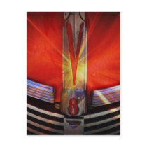 Red and Chrome V8