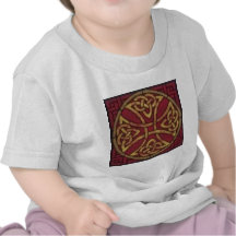 Red and Gold Celtic Knot Shirt