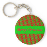 Red and Green Christmas Key Chains