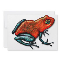 Red and Green Poison Dart Frog