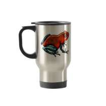 Red and Green Poison Dart Frog Mug