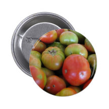 Red and Green Tomatoes Buttons